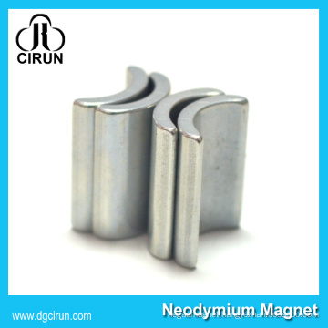 Custom Arc Shape Permanent Neodymium Motor Magnet for Wind Turbine